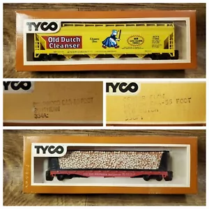 Tyco 358F Old Dutch Cleanser Center Flow Hopper. 334A Southern Pulpwood Log Car - Picture 1 of 5