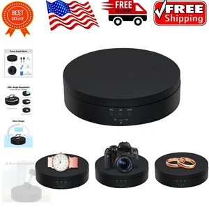 Electric Lazy Susan 360° Display Turntable - Versatile Spinning Product Showcase - Picture 1 of 15