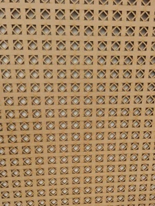 Griglia in legno spessore 6 mm pannello decorativo in mdf per coperture radiatore, motivo ML4 - Foto 1 di 10