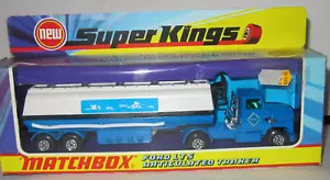 MATCHBOX SUPER KINGS K-16 PETROL TANKER 'ARAL' - RARER VERSION - MINT / PERFECT - Picture 1 of 7
