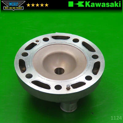 2002 KAWASAKI KX250 ENGINE CYLINDER HEAD TOP END !~VERY NICE~! GENUINE OEM  - Image 1 of 4