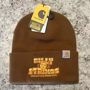 Billy Strings Brown Carhartt Embroidered Beanie NWT 2025 - Picture 1 of 2