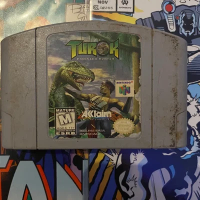 Turok Dinosaur Hunter (Nintendo N64) Cartridge Only Tested - Image 1 of 2