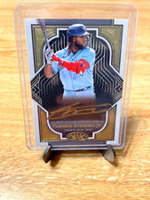 2023 TOPPS TIER ONE VLADIMIR GUERRERO JR. GOLD INK AUTO 1/1 TORONTO BLUE JAYS
