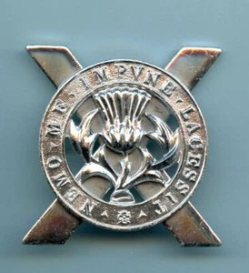 The 52nd Lowland Regiment Scottish Cap badge - Picture 1 of 2