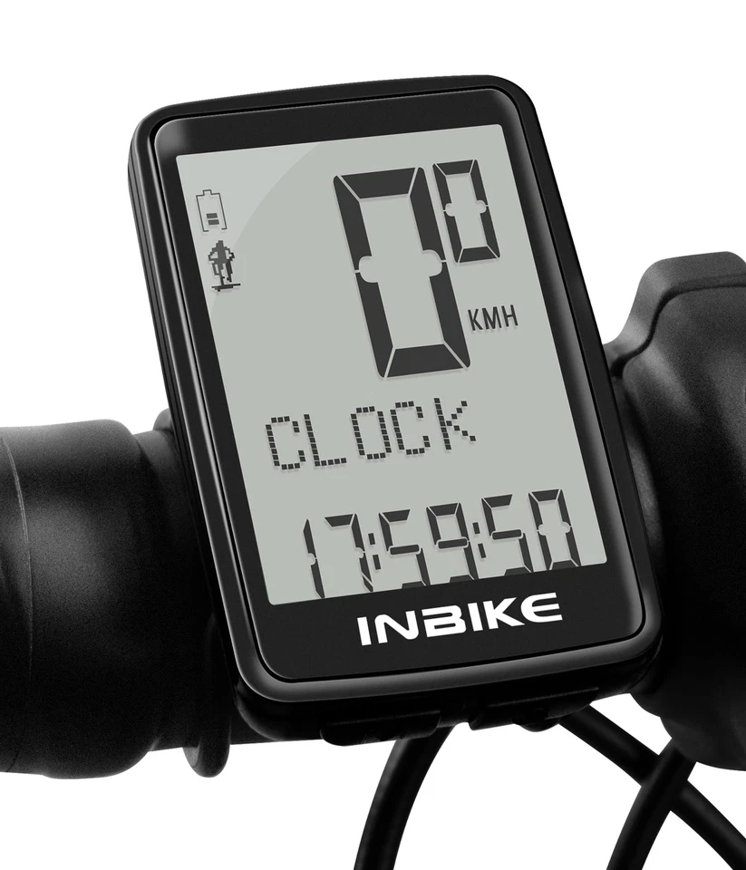 INBIKE Ciclocomputer Senza Fili, Computer da Bici Impermeabile con LCD (s6O) - Immagine 1 di 1