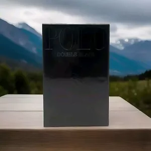 Ralph Lauren Polo Double Black 4.2oz Men Eau De Toilette Spray Brand New Sealed - Picture 1 of 3