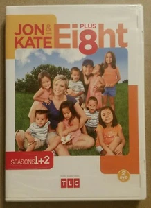 JON & KATE PLUS EI8HT Seasons 1 & 2 (2-DVD Set) *NEW* SHIPS OUT FAST Mon-Sat! - Picture 1 of 2
