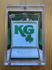 2007 Kevin Garnett Upper Deck Premier Stitching # 20/50 SSP RARE LOGO PATCH