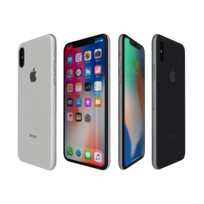 Apple iPhone X 64GB 256GB Space Gray Silver Unlocked AT&T Verizon T-Mobile - Image 1 of 4