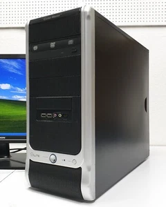 Cooler Master Windows XP Retro PC Pentium 2,53GHz 4GB 500GB DVD Computer LPT COM - Bild 1 von 12