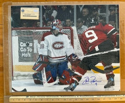 NHL -New Jersey Devils-Signed-Zach Parise -16x20 Photo -COA -Steiner - Image 1 of 4