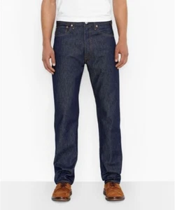 Levi's Men's 501 ORIGINAL Sits At Your Waist 33x30 Stay Dark Indigo Blue - Picture 1 of 7