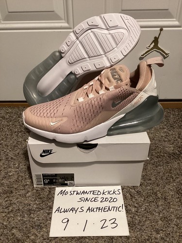DS 2021 Nike Air Max 270 rosa Oxford argento metallizzato donna taglia 9 5