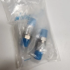 (2) Swagelok SS-CHM4-1 Stainless Steel Poppet 1 PSI - Picture 1 of 3