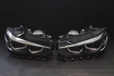 LED AHL Scheinwerfer L+R KOMPLETT 7933337 7933338 NEU OEM BMW X5 G05 X6 G06 USA - Bild 1 von 4