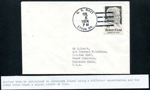 BAHAMAS (13523): SONAR/U.S. NAVY 17036 CANCEL/COVER - Picture 1 of 2