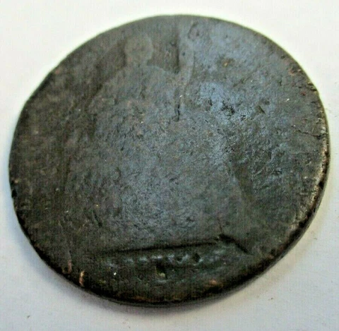 Mexican First Federal Republic Coin Octavo de Real 1842  Mexico 1/8 Cover