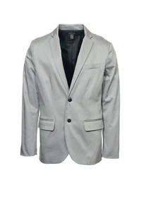 Reaction by Kenneth Cole Mens 2 Button Sport Coat Jacket (Small, Seagull) $130 - Picture 1 of 5