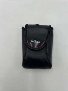 Genuine Nikon Soft Leather Pouch for Coolpix Cameras 5"X3" - Picture 1 of 3