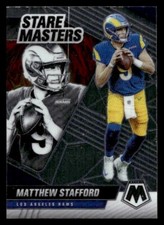 2021 Panini Mosaic #SM7 Matthew Stafford Los Angeles Rams Football card