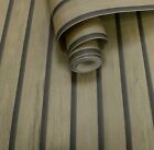 Holden Decor Wood Slat Light Oak Beige Faux Wooden Panel Effect Wallpaper