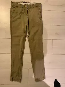 Maison Scotch Chino W25 L32 khaki Hose S 36 Sommer edel Luxus La femme Marie - Bild 1 von 15