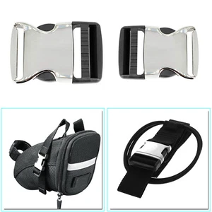Hebillas Clips para Correa de Correa Apretar Hebilla Sujetadores Metal Plástico 25mm/30mm - Imagen 1 de 9