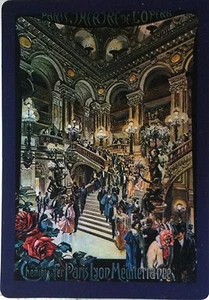 Carlo Cusseti Vintage Paris Theatre De L'Opera Verkerke Card Printed in 1975 - Picture 1 of 3