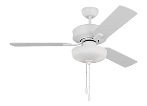 Matte White 48" Ceiling Fan from the Linden Collection - Picture 1 of 1