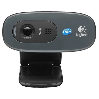 LOGITECH C270 HD Webcam Videokamera USB 720P Computer Desktop Notebook PC Laptop - Bild 1 von 4