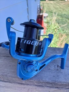 Shakespeare Tiger Spinning Reel Blue. Model TIGRA50. New Off Combo. Nice! - Picture 1 of 11