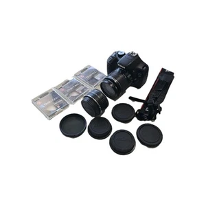 Canon EOS 550D 18MP 1080p DSLR Digital SLR Camera 18-55mm & EF25 II No Charger - Picture 1 of 8