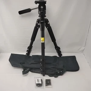 Nikon Outdoor Stativ verstellbar Schnellspanner Wasserwaage Profi - Bild 1 von 11
