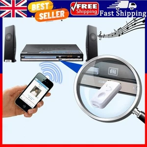 Mini Receptor Portátil Inalámbrico USB Compatible con Bluetooth V2.1 Audio Música Adaptado - Imagen 1 de 3