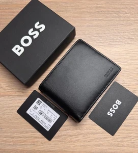 HUGO BOSS Bifold Genuine Leather Asolo Wallet - Picture 1 of 9