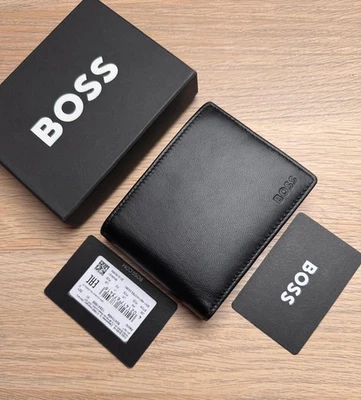 HUGO BOSS Bifold Genuine Leather Asolo Wallet - Image 1 of 4