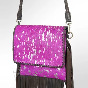 Bolso cruzado de cuero genuino para mujer AD American Darling - Imagen 1 de 6