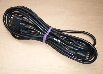 DVI-D (Dual Link) to DVI-D (Dual Link)  Heavy Duty shielded cable - 5m long - Image 1 of 3