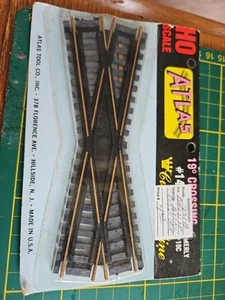Atlas HO Scale #141 19 Deg Crossing Brass Code 100 Track New - Picture 1 of 1