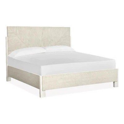 Magnussen Home Lorelei Misty Cloud cama con panel king Foto 1 de 4