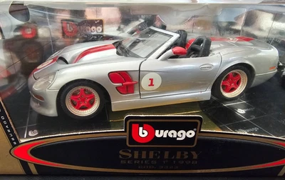 Coche diecast Shelby Serie 1 1998 1/18 de Burago #3323 Foto 1 de 4