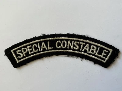Old Obsolete Special Constable Cloth Patch Badge. - Image 1 of 2
