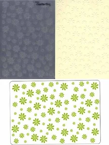 CARPETAS ARTESANALES TOO EN RELIEVE "COPOS DE NIEVE" CTFD3003 PARA TARJETAS Y ÁLBUMES DE RECORTES  - Imagen 1 de 1