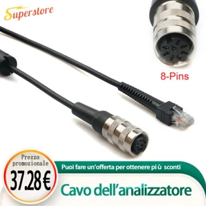 Cavo dell'analizzatore 8-PIN (25-71917-02R) per Motorola LS3408 a VC5090 DS3508 - Picture 1 of 9