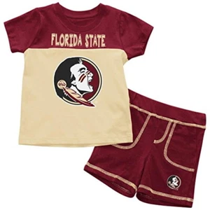 Conjunto de camisa y corto mareado infantil Florida State Seminoles Colisseum NCAA - Imagen 1 de 1