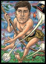 1995 Cardtoons 29 Tom Grapevine   Atlanta Braids  Baseball Card