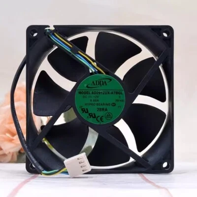 ADDA AD0912UX-A7BGL 9025 DC12V 0.50A 4-Pin PWM Cooling Fan - Image 1 of 2