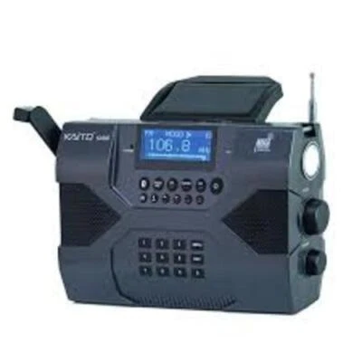 Digital Solar AM/FM/SW NOAA Stereo Radio MP3 Bluetooth Recorder etc! Kaito KA900 - Image 1 of 4