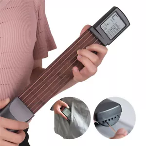 Entrenador de guitarra digital portátil tabla de acordes de bolsillo práctica definitiva - Imagen 1 de 12
